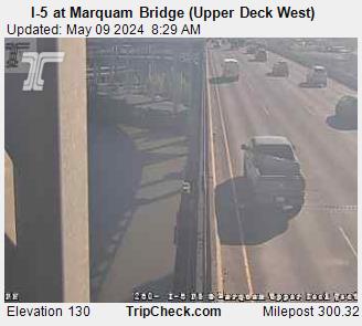 I-5 at Marquam Bridge (Upper Deck West)